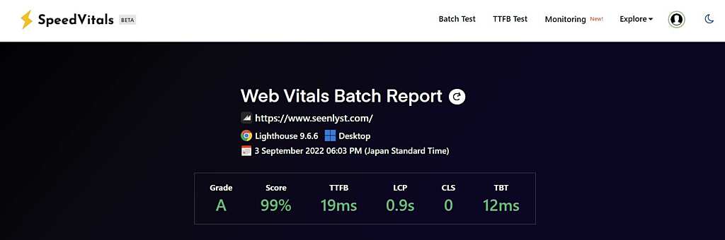Top 10 Website Page Speed Load Test & Optimization Tool 5 speedvitals core web vitals batch testing tool